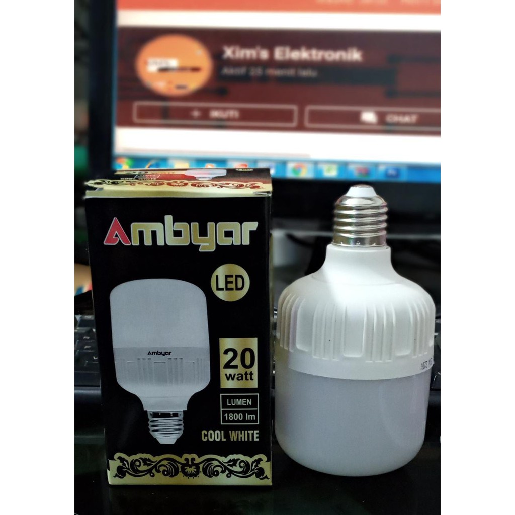 Lampu LED Ambyar 20 Watt / LED Murah