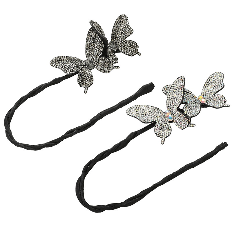 Korean style hair tie simple fashion elegant temperament butterfly hair rope/tali kepala kupu-kupu