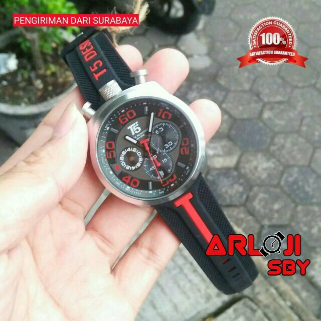 [ COD - ORIGINAL ] JAM TANGAN PRIA T5 H3619 chrono sport original tahan air