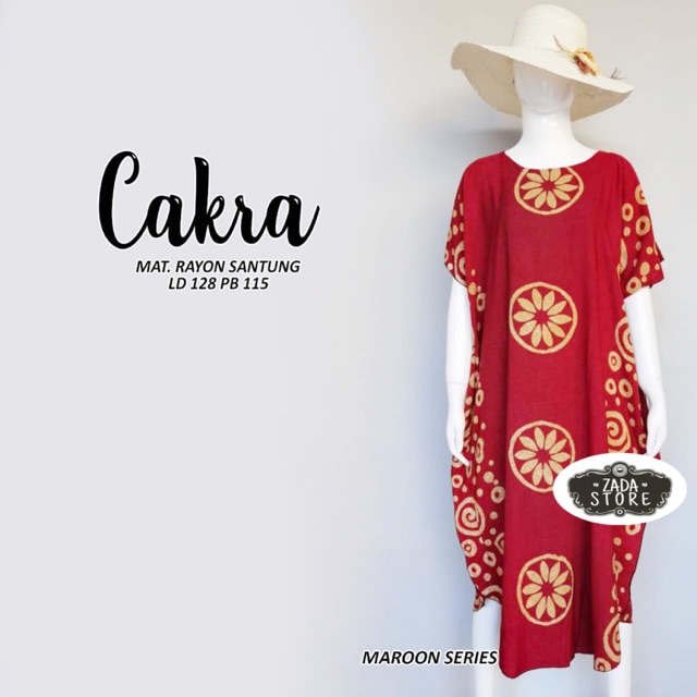 DASTER CAKRA BAHAN RAYON SANTUNG