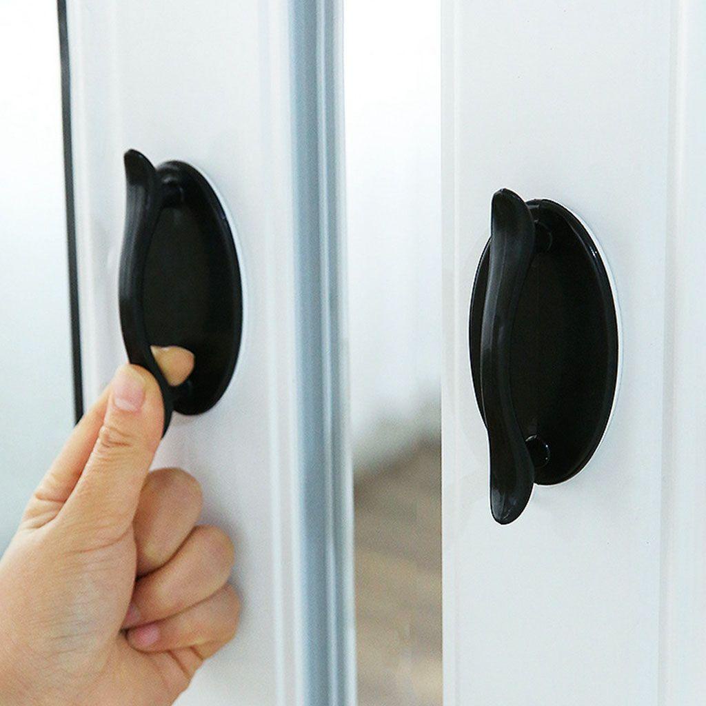 [Elegan] Handle Pintu Fashion Kokoh Dengan Lem Belakang Dekorasi Lemari Punch Free Perekat Diri Furniture Hardware