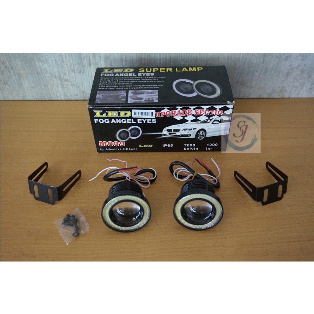 Fog Lamp Angel Eyes 76mm Universal