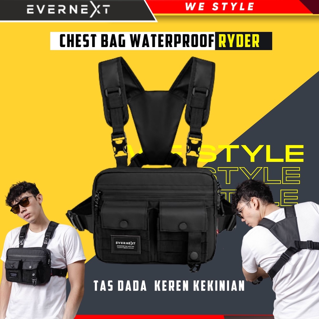 Tas Dada Pria Wanita Original Branded Murah Berkualitas Tas Dada Punggung Outdoor Travel Backpack Pr