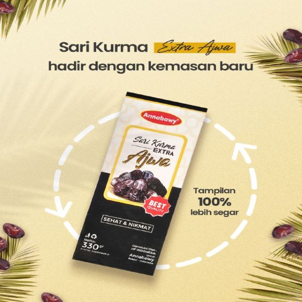 Sari Kurma Extra Kurma Ajwa Annabawy 330 gram