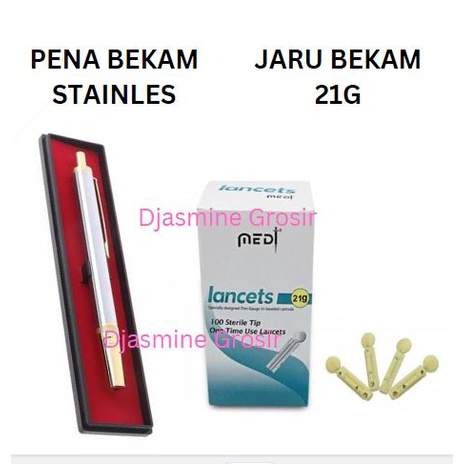 Paket Pen Bekam dan Lancet Medilace Sammora