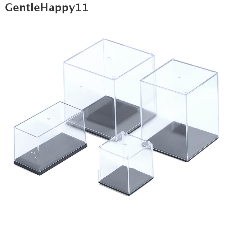 Gentlehappy Kotak Display Case Plastik Akrilik Bening Perlindungan Tahan Debu Untuk Model Figure