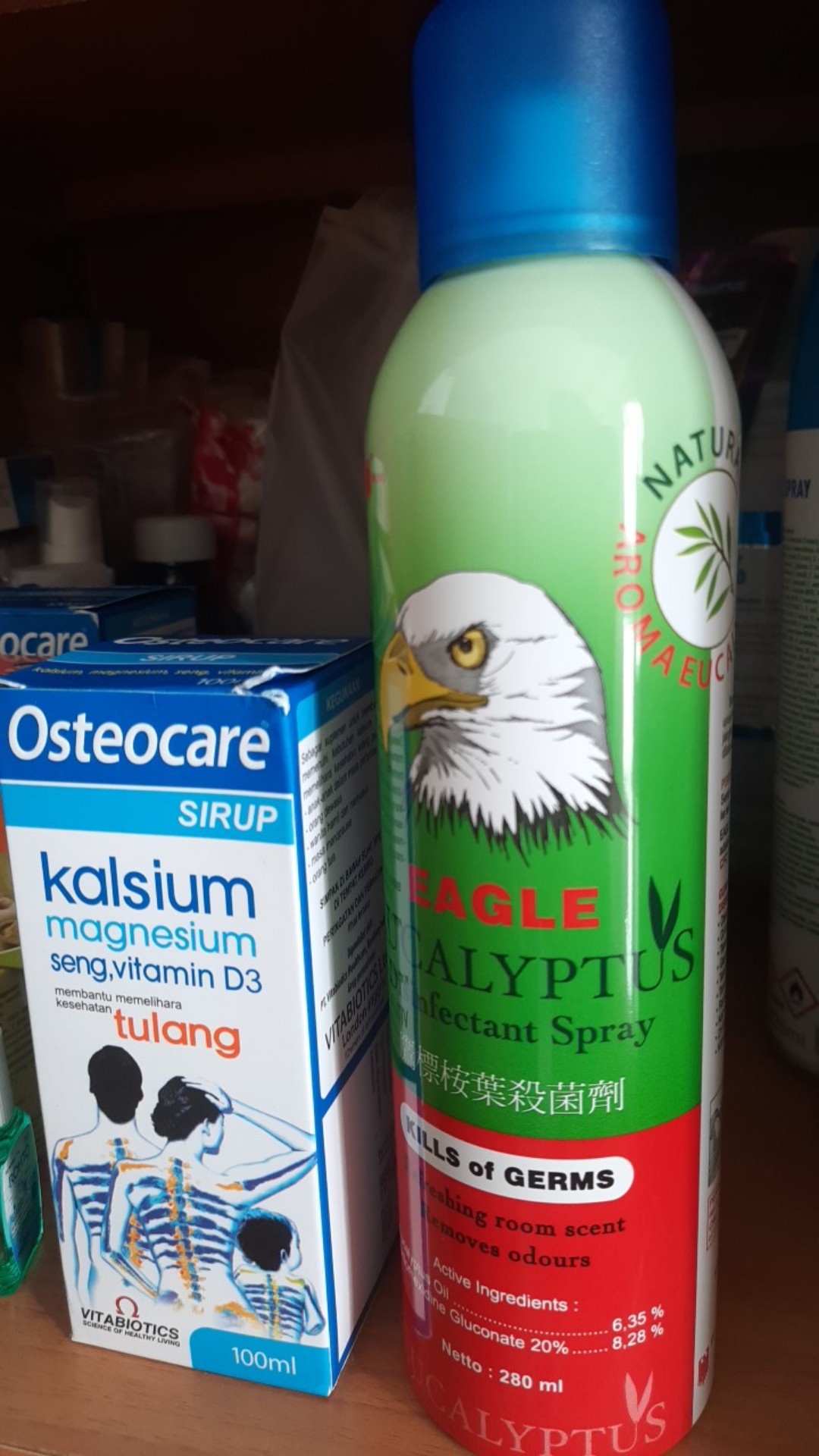 Eagle Eucalyptus Disinfectant Spray 280 Ml Pengharum Ruangan