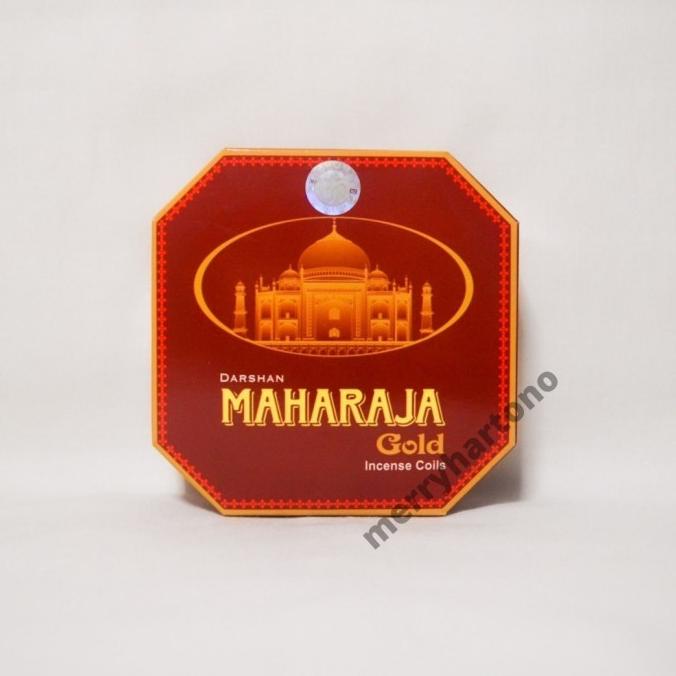 Hio Lingkar Darshan Maharaja/Dashan Maharaja Gold Incense Coil