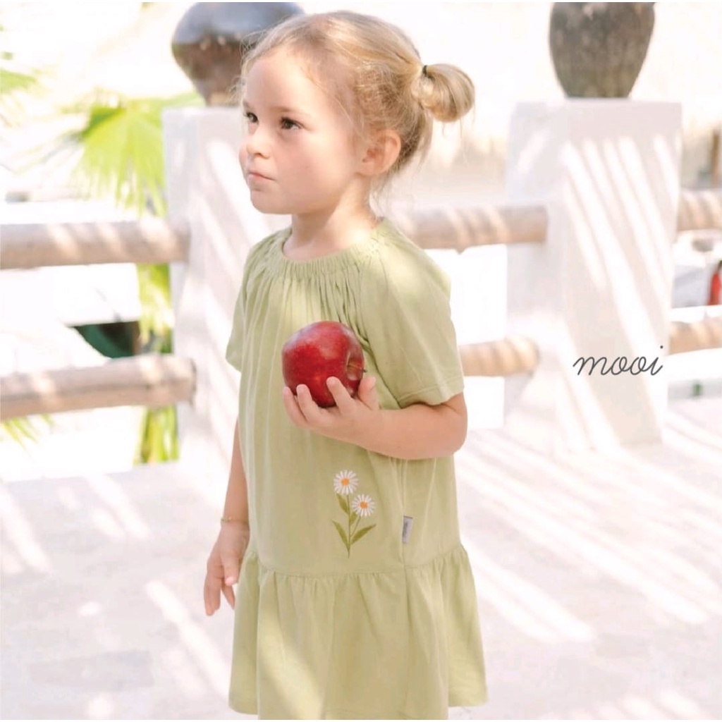 Mooi Dress Anak Perempuan Sabrina Dress Daily Wear Anak CBKS