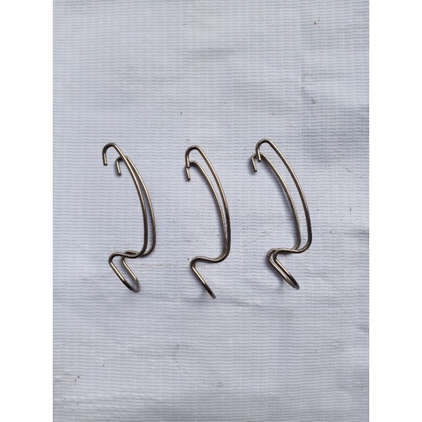 Klem stenlis Tebok kaki lovebird anti karat jepit kawat kuat