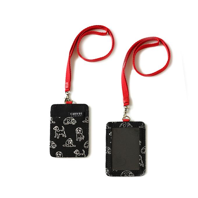 

[[COD]] ID Lanyard Billy Black Canvas Living FREE ONGKIR Kode 1389