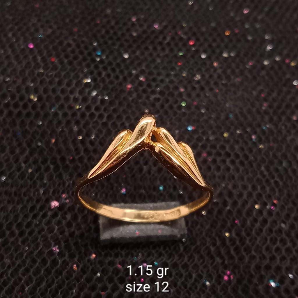 Cincin Emas 17 K - 1.15 Gr Kadar 750 - 3283