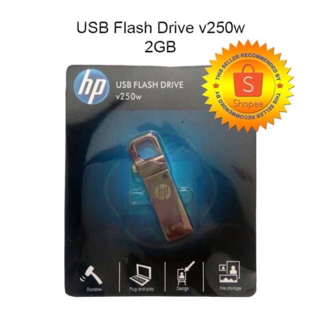 Fd Flasdisk USB HP 2gb/4gb/8gb/16gb/32gb Fd Hp Bahan Metal Flashdisk