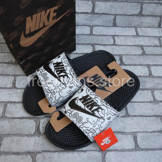 sendal nike benassi pria wanita slip slop sandals grade ori premium slop pria remaja wanita import