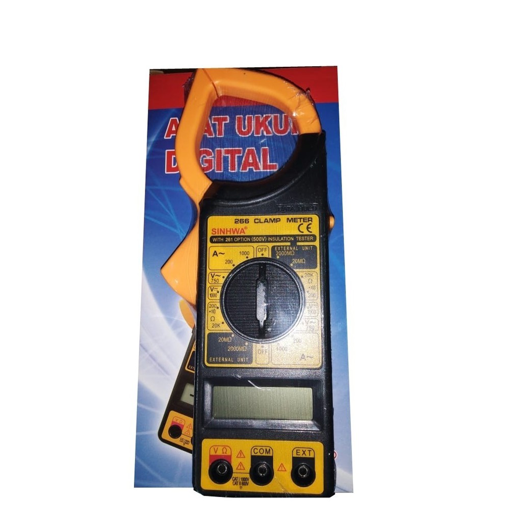 TANG AMPERE DIGITAL 1000A DIGITAL CLAMP METER 1000A SINHWA DT266