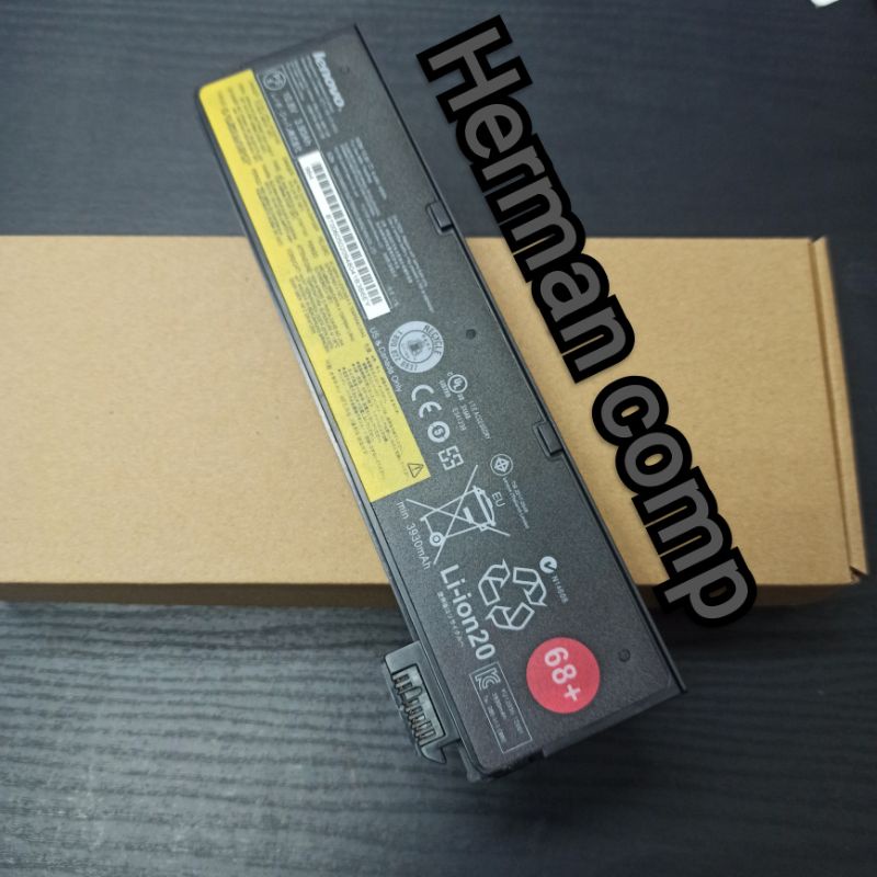 Original Baterai Lenovo ThinkPad L450 L460 T440 T440S X240 X250 Series 68+