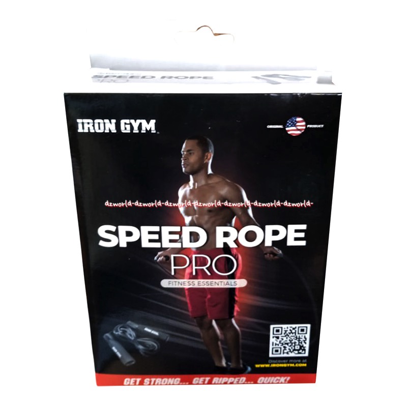 Iron Gym Speed Rope Skip Rope Pro Tali Skipping Irongym Tali Skip Untuk Loncat Tali Iron Gim Ropes