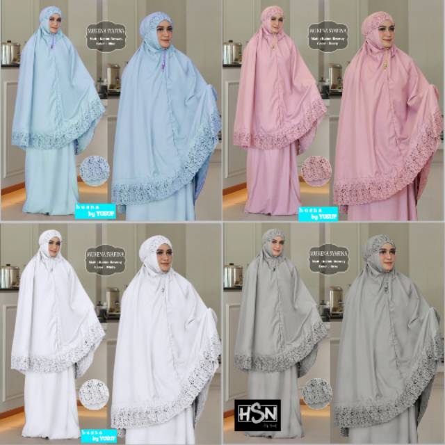 Mukena Murah dan Cantik Syafina