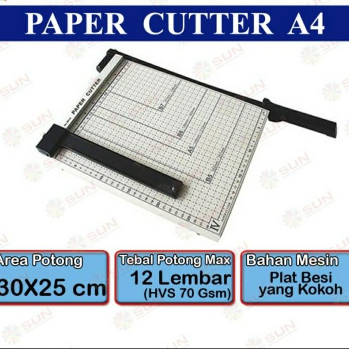 

] ALAT POTONG KERTAS A4 PAPER CUTTER A4 MURAH