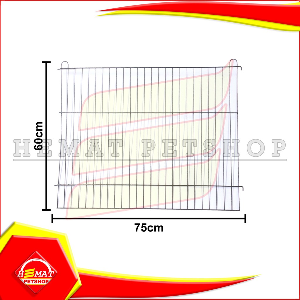 Kandang pagar kelinci kucing anjing Murah 75 X 60 CM