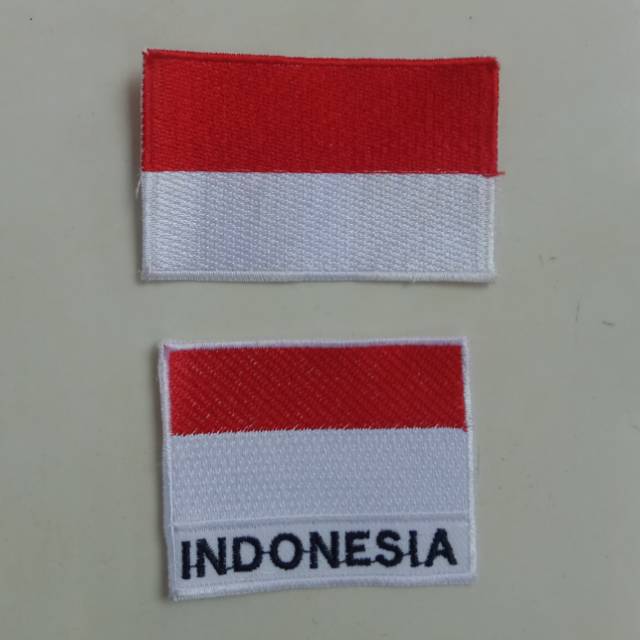 

Bet Merah Putih/Bagde Dada Indonesia (Uk. 8cm x 5cm)