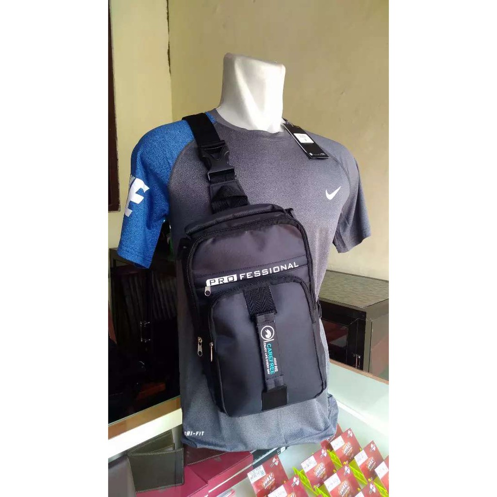 Tas Selempang Pria bisa Ransel sling bag slempang  waistbag element Multifungsi Serbaguna