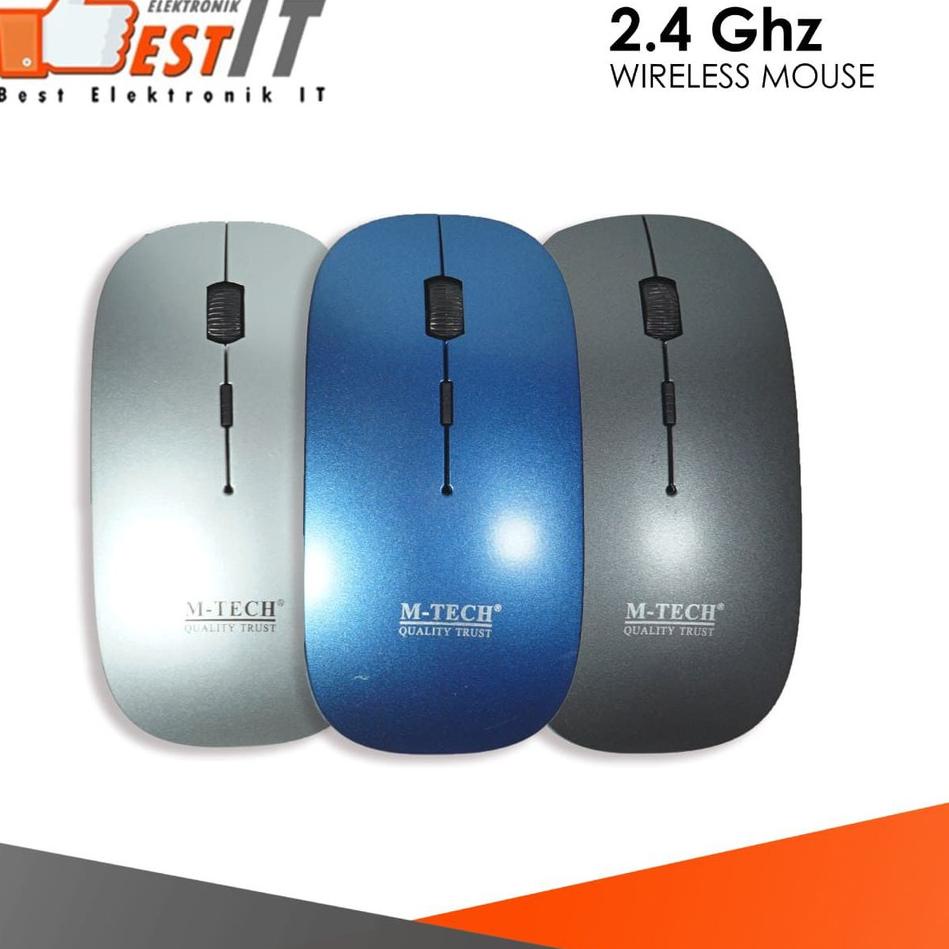 Produk Viral Mouse Wireless PC Komputer Laptop Mtech 6070 Mouse Wireless