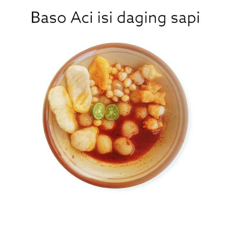 

baso aci isi daging sapi isi 12 bacita food