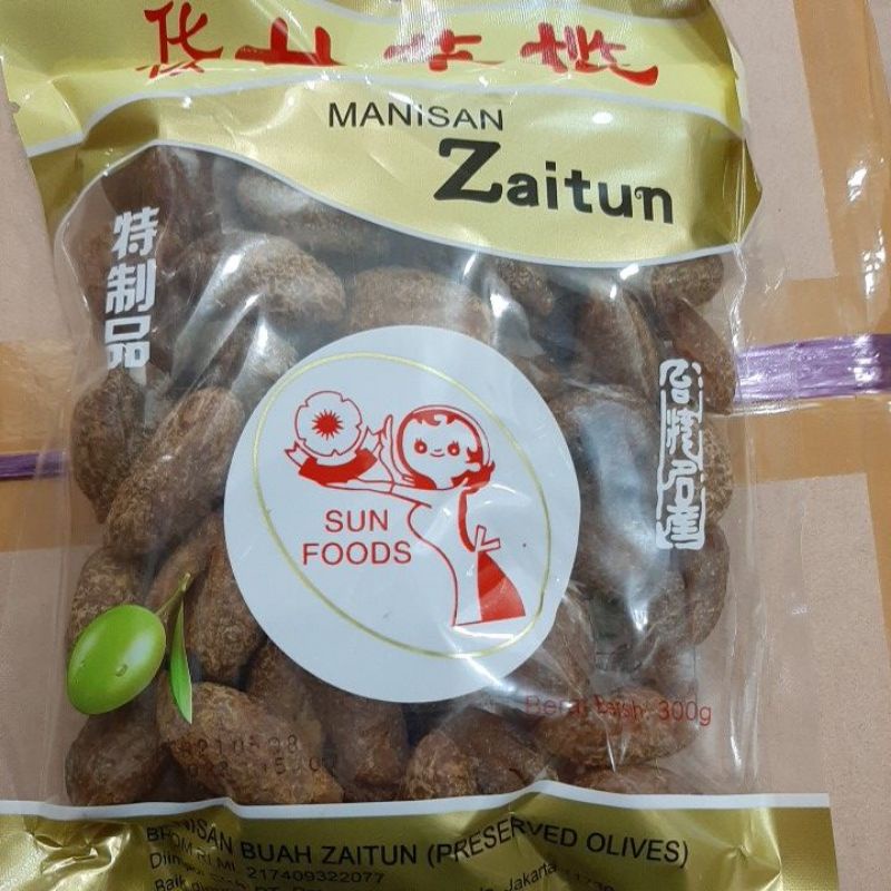 

Manisan buah Zaitun tanpa biji 300gram