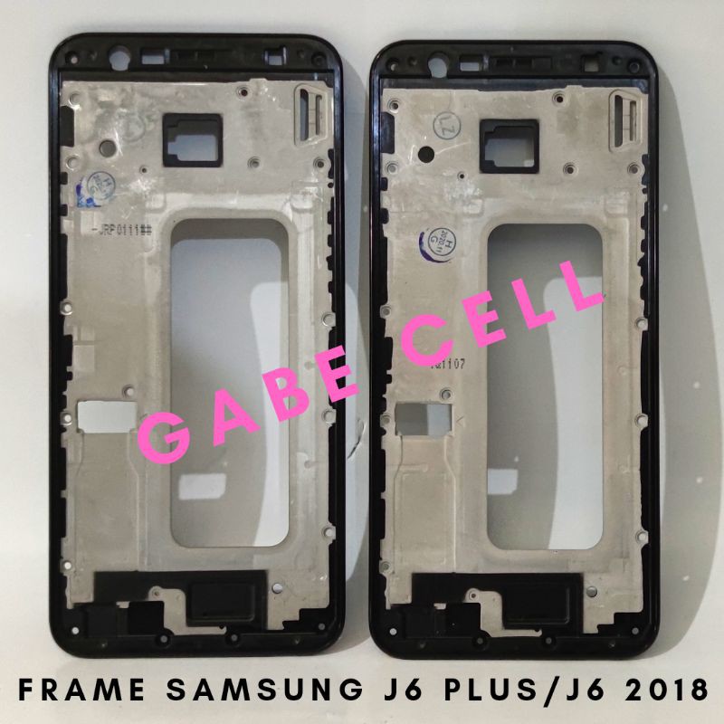 FRAME SAMSUNG J6 PLUS/J610 BUZZLE MIDDLE SAMSUNG J6 PLUS/J6 2018 TATAKAN LCD