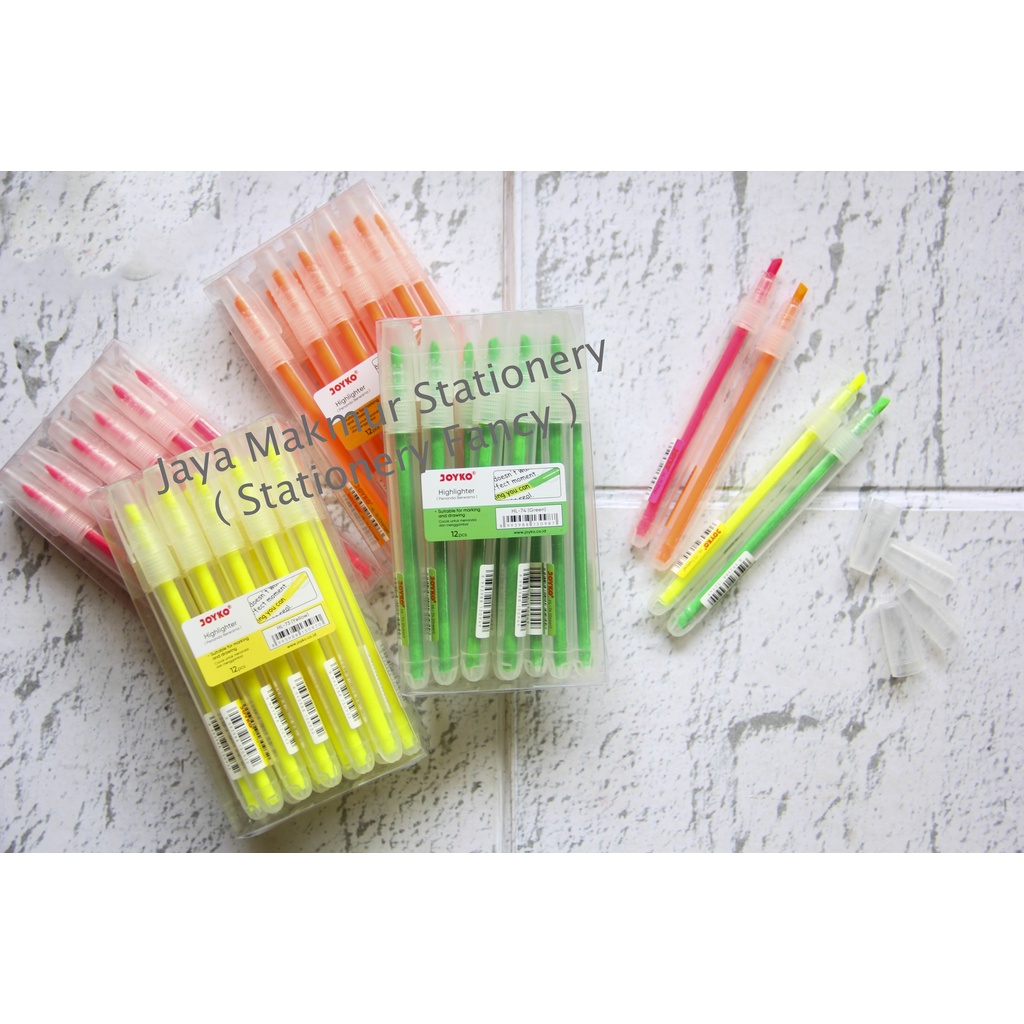 Highlighter Pensil Joyko HL-73/74/75/76 (Eceran)