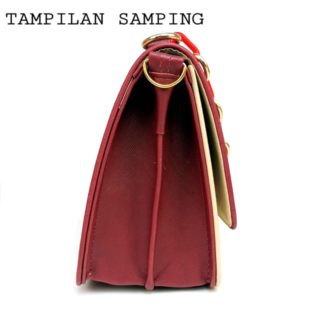 TAS LEVEL TWINZ RANTAI MEWAH 2 RUANGAN KOREA STYLE