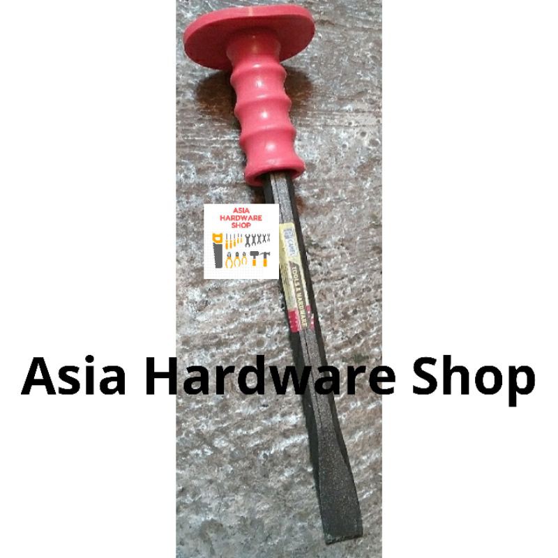 Pahat Topi Gepeng Rata Pipih 12 Inch CAMEL Pahat Batu Beton 12"