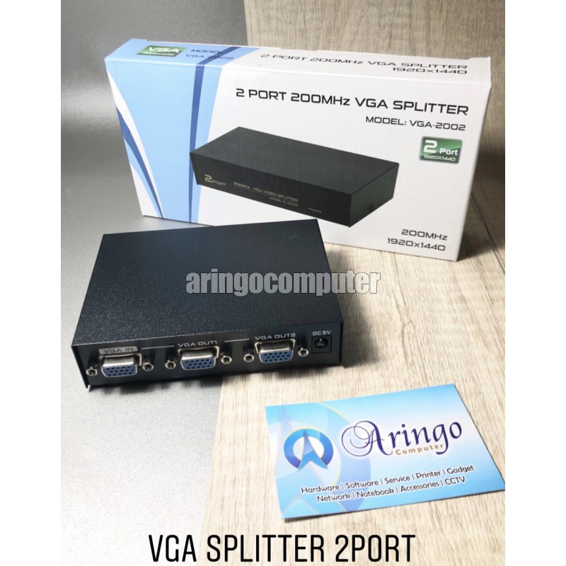 Cable (Display) General VGA Splitter 1-2