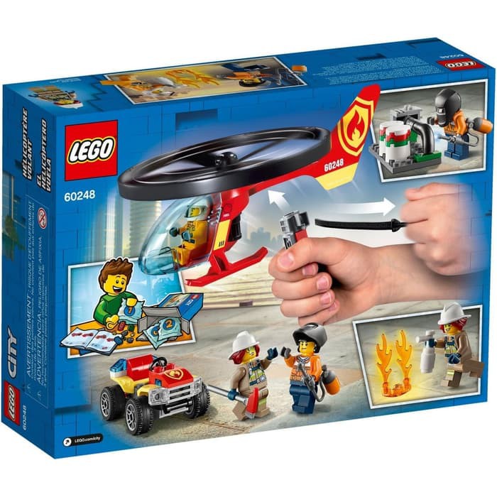 LEGO City 60248 Fire Helicopter Response