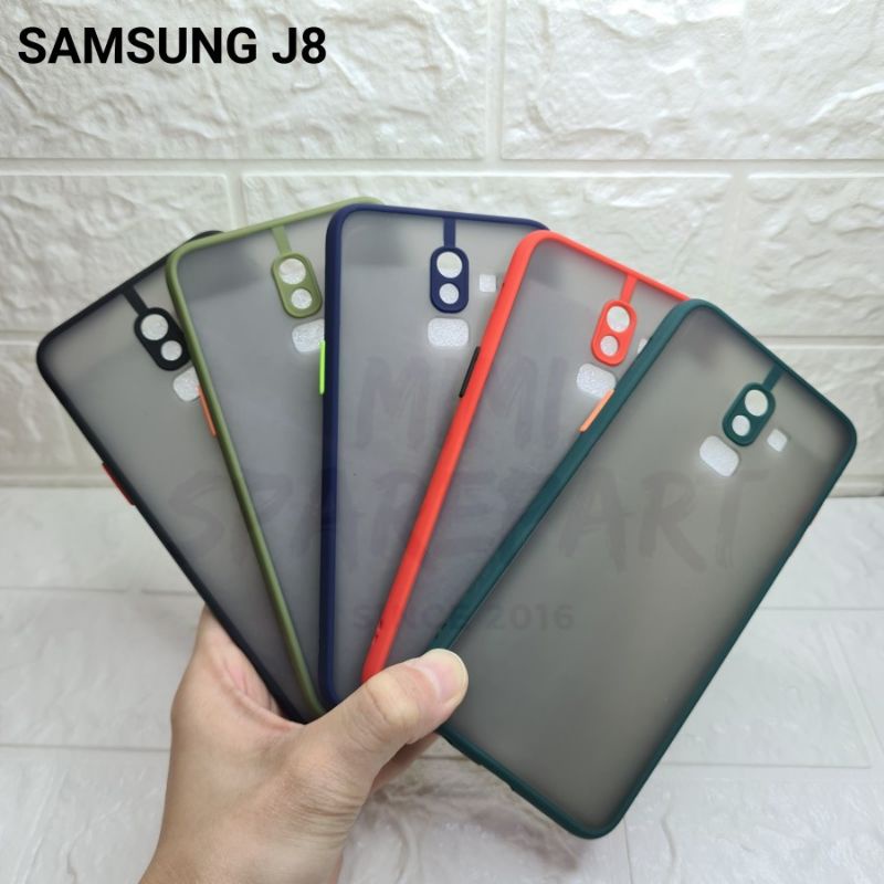 Slikon terbaru tipe Hp Samsung j8/A6+/A6 PLUS My Choise Case Dove Bumper Aero Fuze Macaron