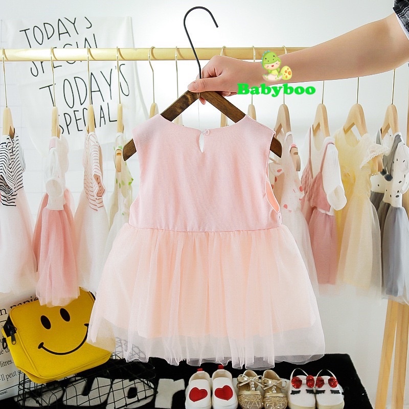 (6-24 bulan) Dress bayi cewek/Dress Anak Perempuan/ Dress Bunga/ Dress Princess