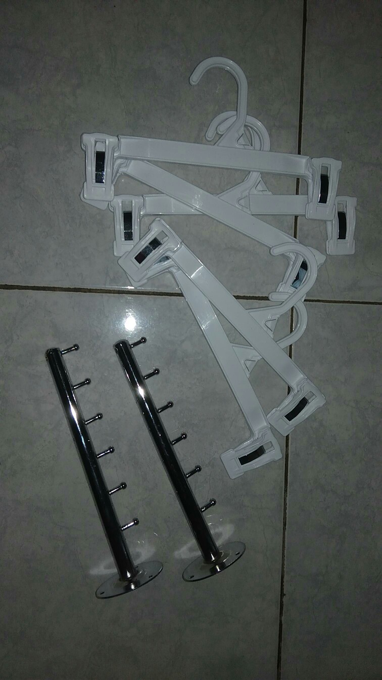 Hanger Suling Tembok Lurus 6titik / Hanger Suling 6titik Tembok