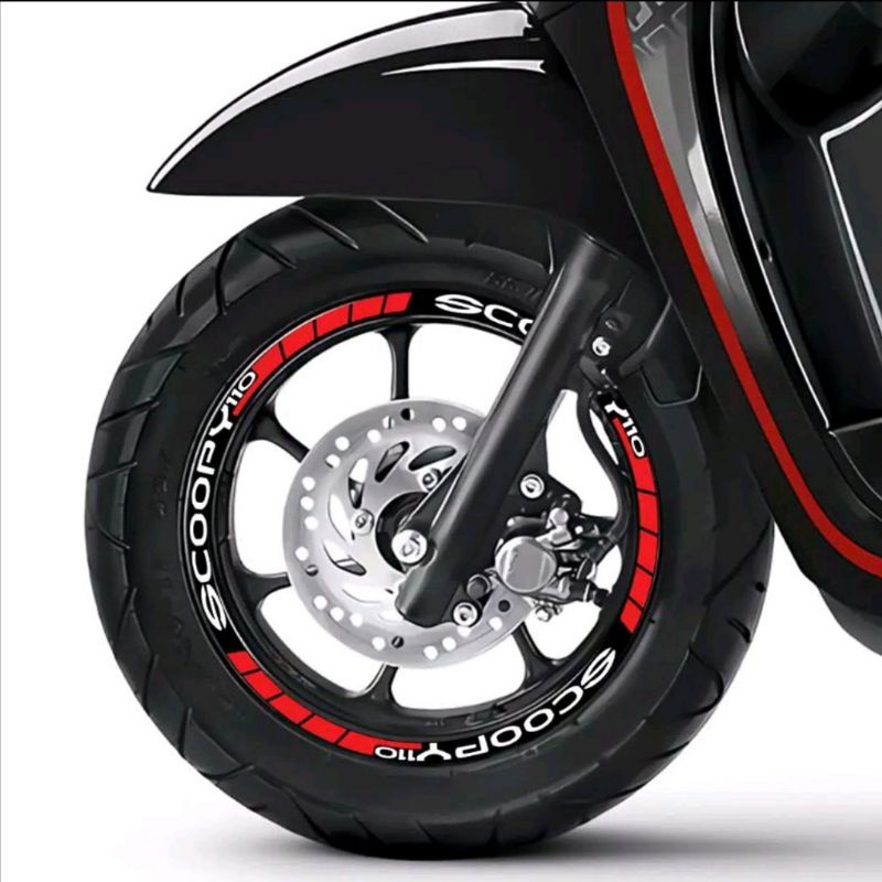 stiker vleg Scoopy keren