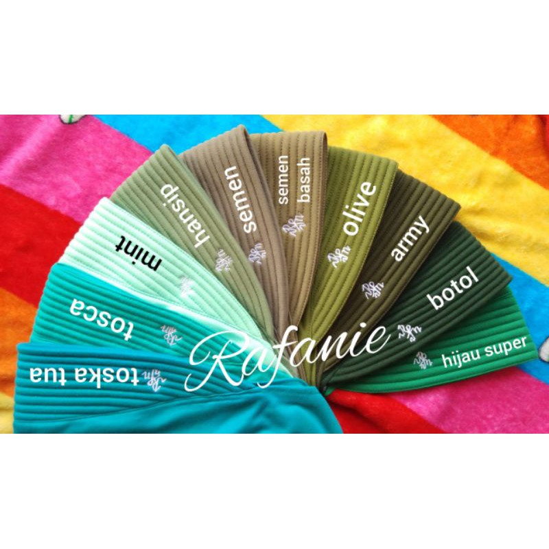JILBAB ANTEM polos RAFANIE XL ,LL, L-6