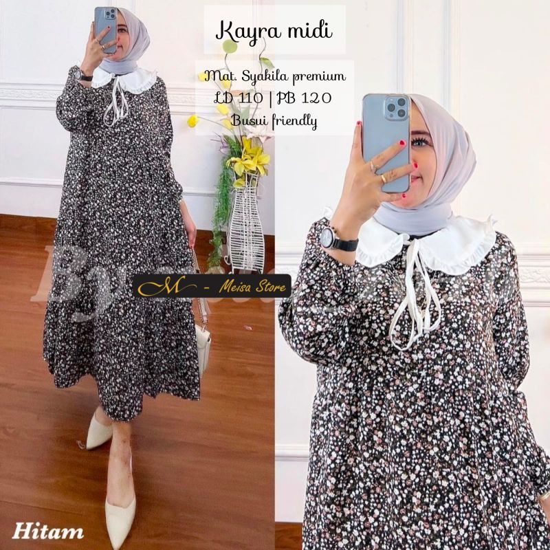 KHAYRA MIDI DRESS