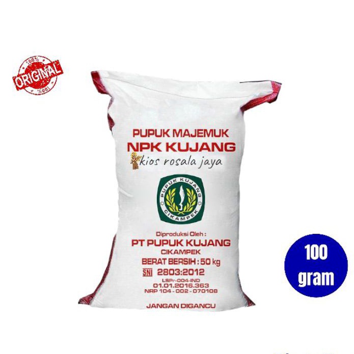 Pupuk Majemuk NPK Kujang 100 gram