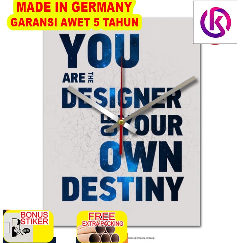 

Murah Jam Dinding Unik Artistik - Designer Wall Clock
