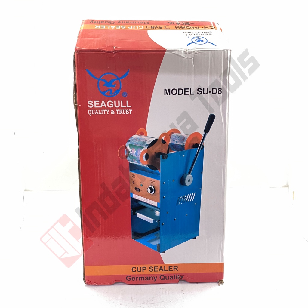 SEAGULL SU-D8 Cup Sealer 4 in 1 Gelas Tinggi 22 oz Manual Press Gelas Jumbo Plastik