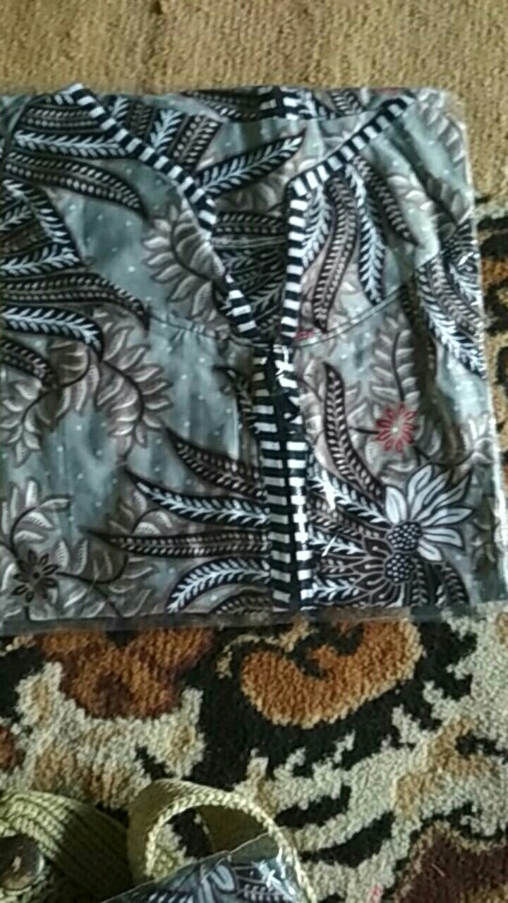 Atasan Batik Dolby Dolbi Dobby Doby Tenun Sutra Tulis Halus Katun Atbm Baron ,sarombit Atasan