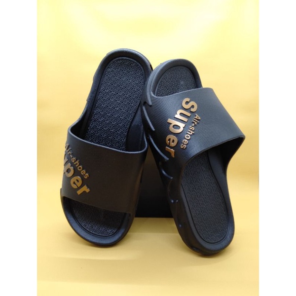 [PIKU] Sandal Pria Karet Model Supreme Sandal Slop Casual Sandal Slip-on