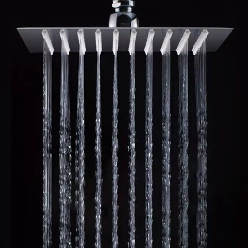 Shower Kamar Mandi Wall Shower 8&quot; Shower Tembok Stainless 8 Inch