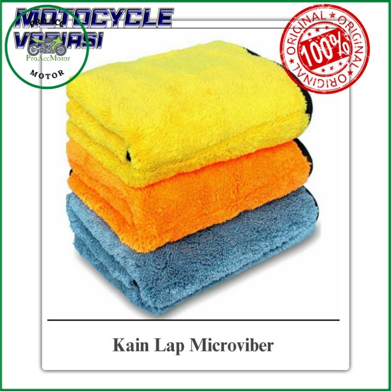 Kain Lap Microfiber Motor Dan Mobil Kain Lap Motor Fazzio Nmax Pcx Adv Vario 160 XMAX (COD)