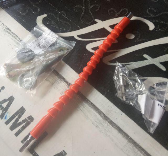 Topl 5pcs Electric Drill Variable Angle Grinder Connecting Rod Converter Set