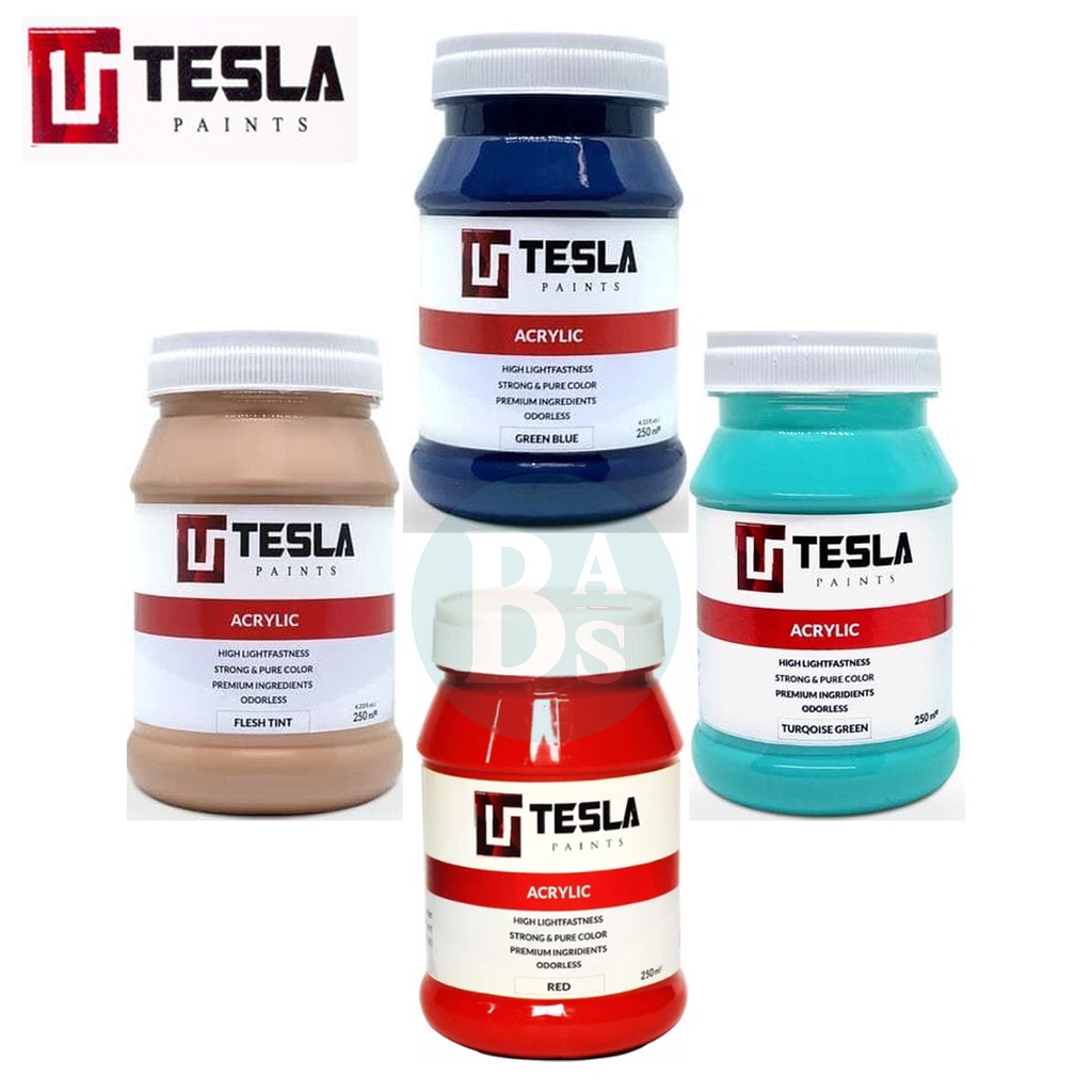 

Acrylic Paints 250ml (Part 1/2) - Tesla Paints